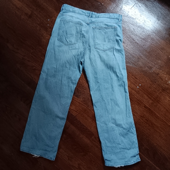 H&M PLUS blue jeans Size W18 - Picture 2 of 5